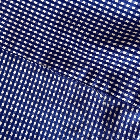 Robert Graham Blue White Check Paris French Button Down Shirt - Picture 9 of 9